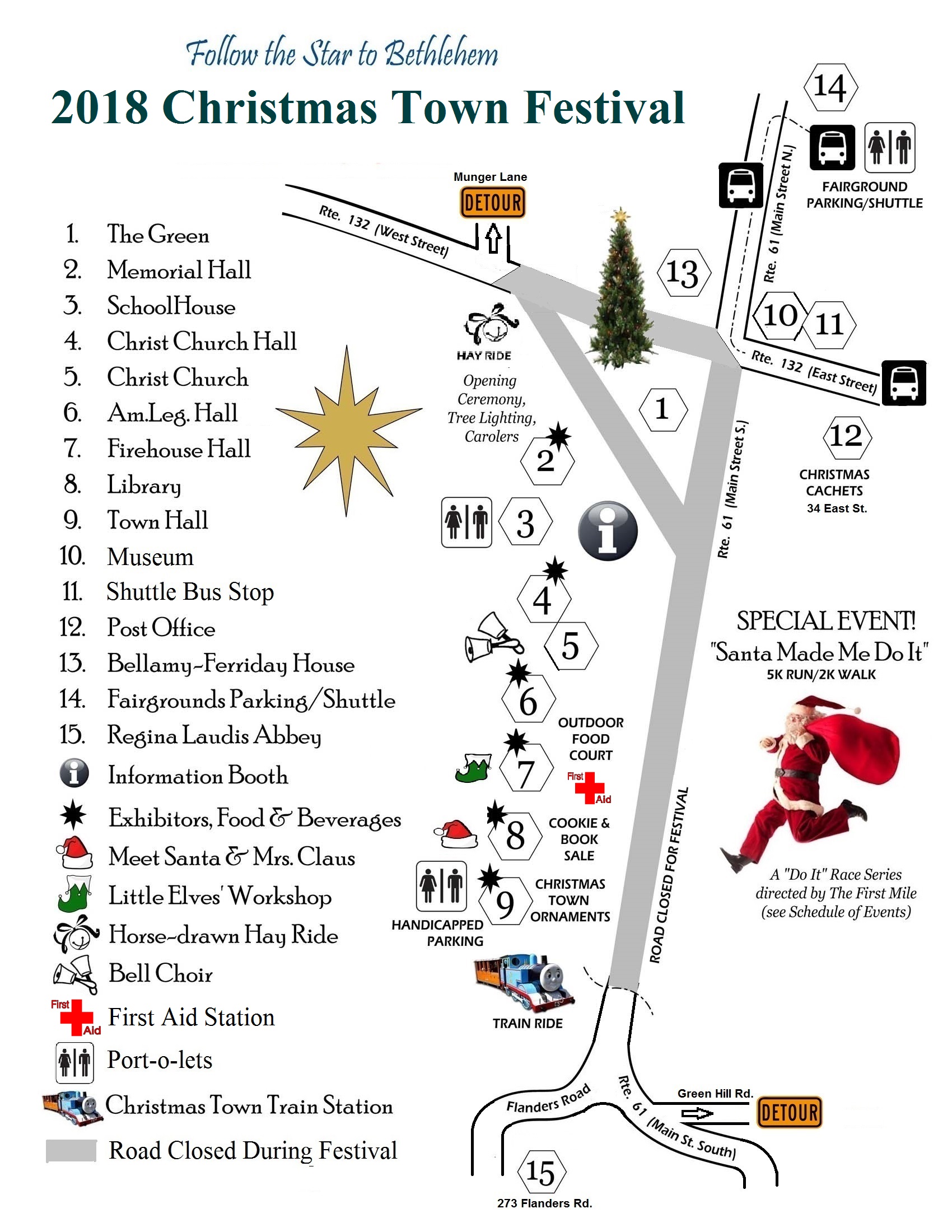 Annual Bethlehem Christmas Town Festival Home